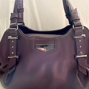 COPY - NEW Simply Vera Vera Wang Burgundy Buena Satchel